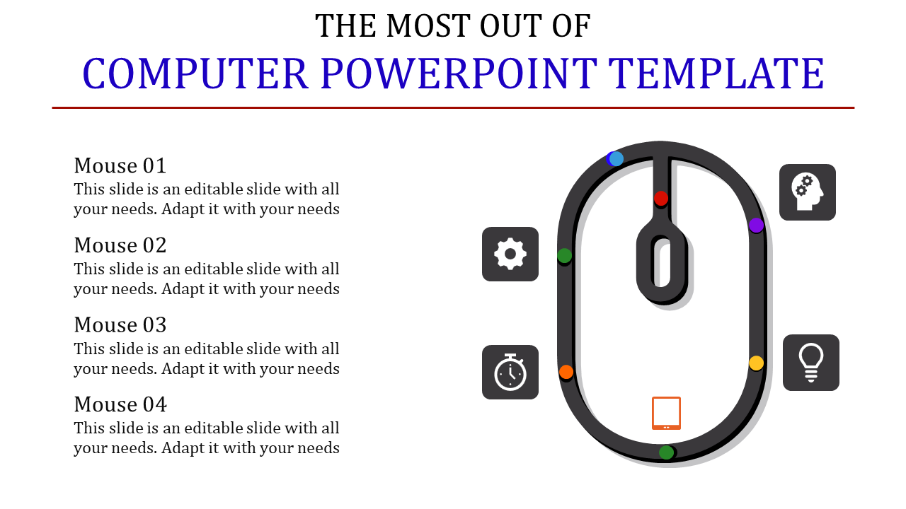 Editable Computer PPT and Google Slides Template 